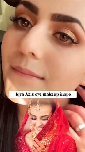 Iqra Aziz inspired eye makeup tutorial 💄💅🏼 #makeup #eyeshadow #tutorial