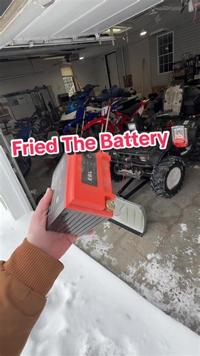 Budget Snow Plowing: Honda Four-Wheeler Troubles