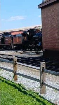 Steam Engine Gets Some Help from a Diesel #shorts #train #steam #diesel