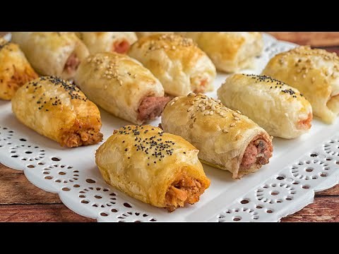 ASSORTED PUFF PASTRY SALADS Quick and easy!