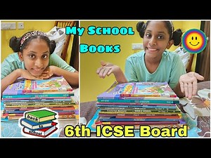 Starlett NEW School BOOKS 📚2023 (Back To School)Grade 6 ICSE New Session Books/DAY IN MY LIFE Vlog 🥰