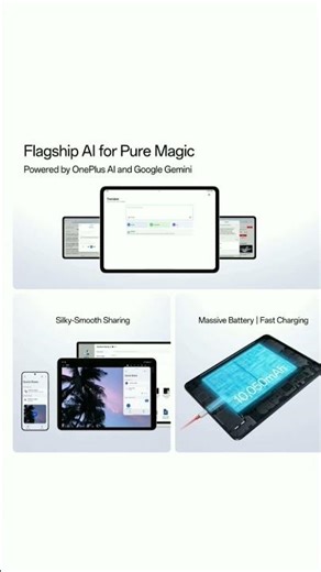 OnePlus Pad Go 28GB RAM 128 GB ROM 12.1 inch with Wi-Fi Only MediaTek Dimensity 7300 Tablet #shorts