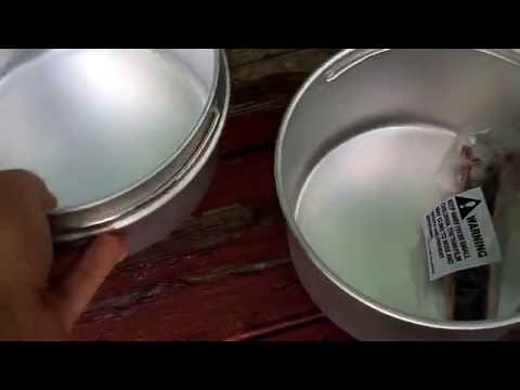 The USGI Mountain Cookset... Another good budget pot set option.