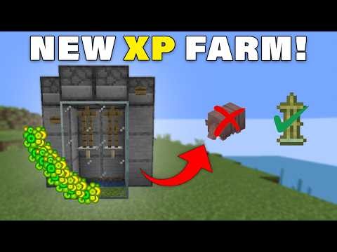 NEW BEST EVER XP FARM in Minecraft Bedrock! (26.2+)