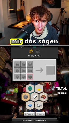 ALLES CRAFTING REZEPTE in Minecraft lösen! #minecraft #minecraftmemes #gaming