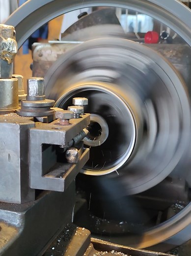 Precision Machining: Motorcycle Rim Bearing Seat Repair