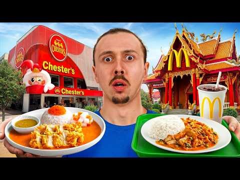 I tried fast food in Thailand and it was strange