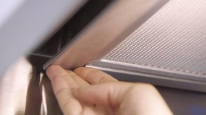 Broan-NuTone PM400SSV 21-inch Custom Cabinet Built-In 4-Speed Power Pack Insert with Voice Control, LED Lighting, and 450 Max Blower CFM, Stainless Steel