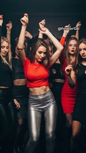Ladies dancing to techno dance music. #technodance #technodancemusic #dancing