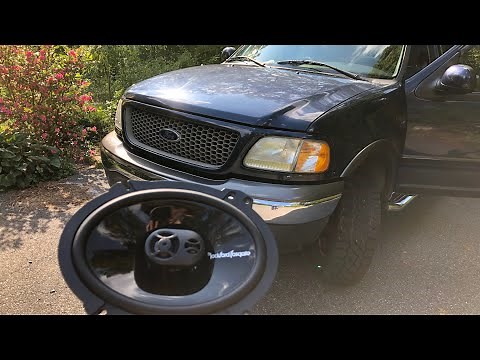 How to install aftermarket 6x8 speakers into a Ford F-150 (2003)