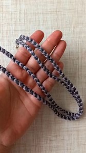 Easy crochet glasses strap cord tutorial