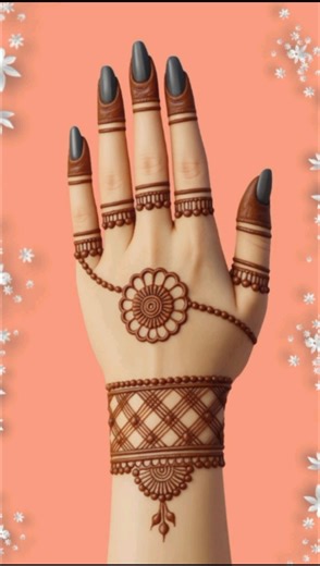 Flower Wali Mehandi | Mehndi Design #shorts #ytshorts #trending