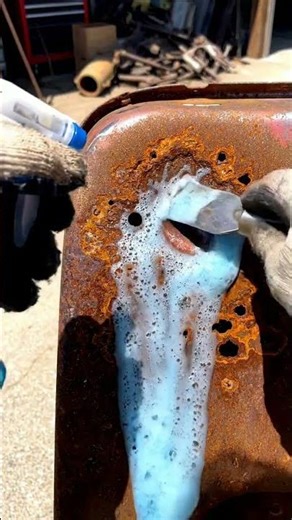 RustCar #RustRemoval #CarDetailing #SatisfyingClean #MetalRestoration #ASMRCleaning