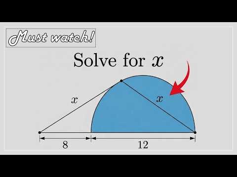 Fun Geometry Problem From Math Competition