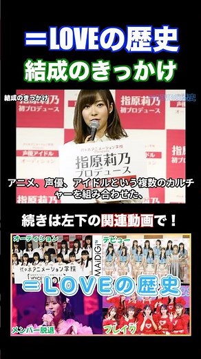 【＝LOVE】イコラブの歴史解説 結成のきっかけ #イコールラブ #イコラブ #指原莉乃