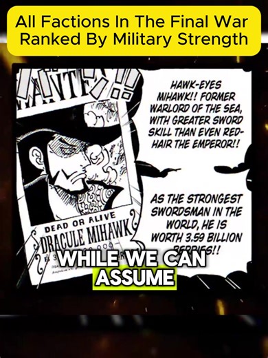 Ranking the Military Strength of All Factions in One Piece