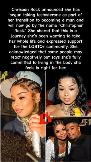 Chrisean Rock TRANSITIONS Into ‘Christopher Rock! #chriseanrock #shorts #viral