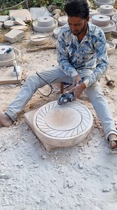 Amazing homemade item made by breaking mountain rocks | Desi journey