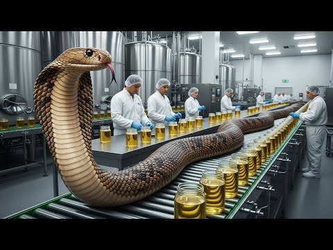 Inside the Python Factory – (Full Process) How Luxury Leather Is Made