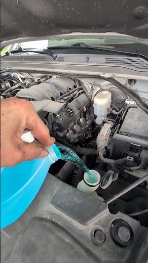 Never run out of washer fluid again #carmaintenance #carcare #diy
