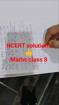 NCERT SOLUTIONS|Maths|Class 8|Chapter 2|Exercise 2.2|Questions no -11|
