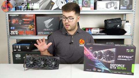 ASUS GTX 1070 Ti ROG Strix review - fast but £500?