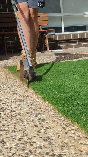 Satisfying Lawn Edging with AEG Power Tools | Watch the Perfect Lawn Transformation