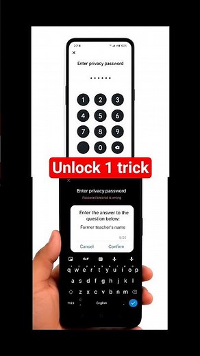 How to unlock the password of hidden apps | Forgot the privacy password of hidden apps, how to un...