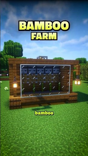 Aesthetic + 100% Working Bamboo Farm Minecraft 1.21 Tutorial