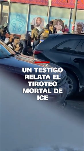 Sara Sidner, de CNN, habló con un testigo que vio cómo se desarrolló el último tiroteo mortal de ICE en Minneapolis, #Minnesota. La entrevista tuvo lugar en una tienda, cerca del lugar del tiroteo. | CNN en Español