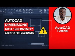 AutoCAD Dimensions Not Showing? Easy Fix for Beginners