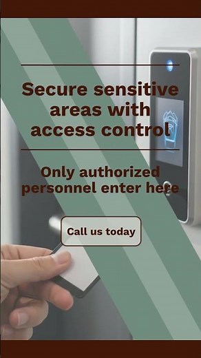 Secure sensitive areas with access control