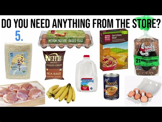 Do You Need Anything From The Store - Food Shopping