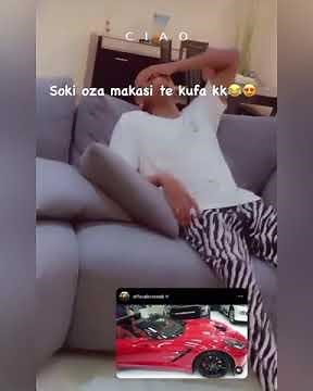 Rebo Tchulo at Innoss’B to discover his new Chevrolet Corvette