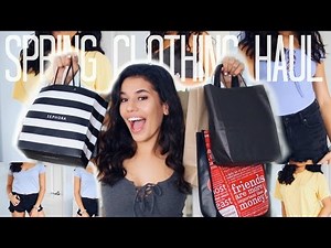 SPRING CLOTHING & BEAUTY HAUL // TRY-ON | Ava Jules