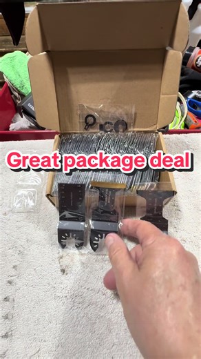 50 PCS Titanium Multitool Blades Kit for Oscillating Tools
