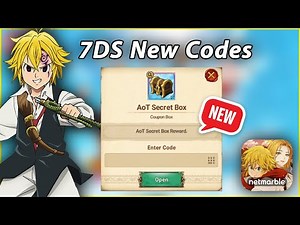 7DS NEW CODES - NEW CODES SEVEN DEADLY SINS