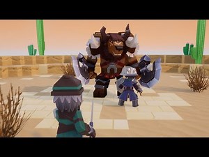 MY FIRST DUNGEON (City of Sand)! 🌟 Dragon and Home (Free to play Voxel MMO)