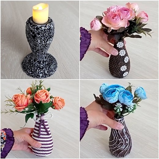 4 simple, cheap & creative DIY ideas with glass bottles! | MetDaan Tips