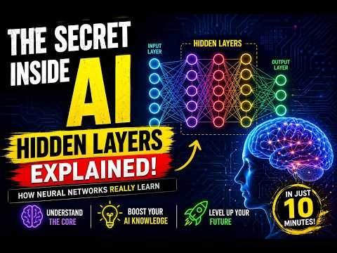 The Secret Inside AI 🤯 Hidden Layers Explained in 10 Minutes!
