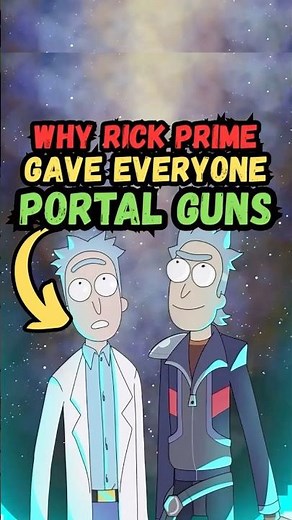 The REAL Reason Rick Prime Shared Portal Gun 🤯 #evilmorty #ricksanchez #rickandmortyedit #fyp