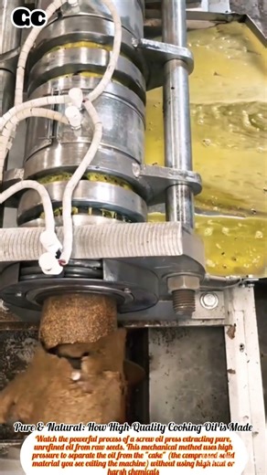 The Power of Pressure: Industrial Oil Press Machine