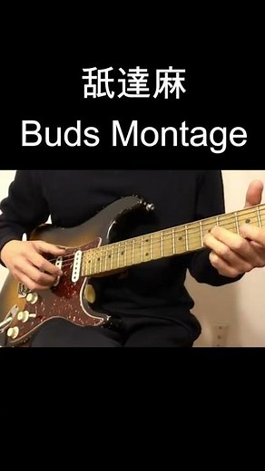 舐達麻 バッズモンタージュ Elisa Eppure sentire Solo Guitar Arrangement カバー ソロギターアレンジ Buds Montage Cover