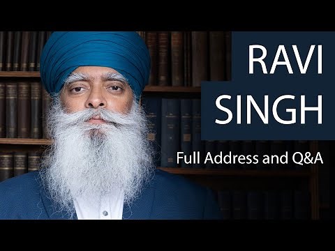 Ravi Singh: Humanitarian | Full Address and Q&A | Oxford Union