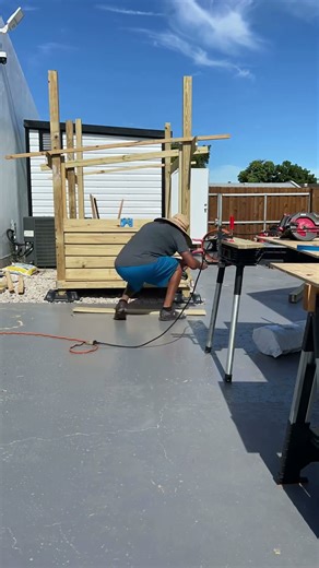 Tool shed build #shed
