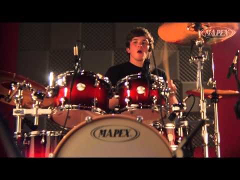 Mapex Meridian Maple Series drum kit demo