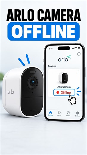 Arlo Camera Offline Fix ( 3 Easy Steps to Reconnect )