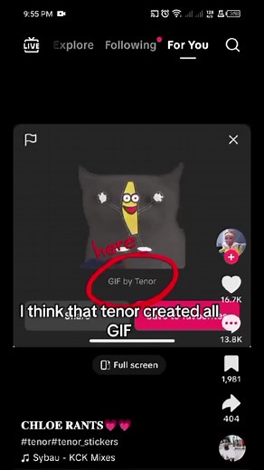Todos los gifs son de Tenor: ¿Por qué?