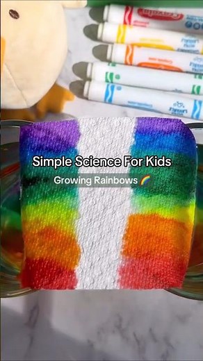 Simple Science - Growing Rainbows 🌈