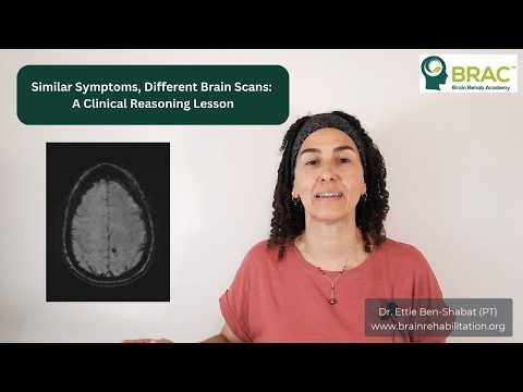 Similar Symptoms, Different Brain Scans: A Clinical Reasoning Lesson